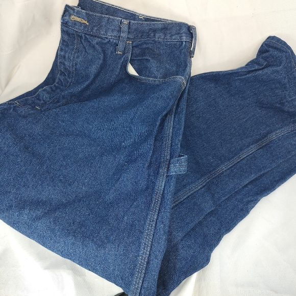 Bulwark Heavyweight Excel FR Flame Resistant Denim Dungaree Jeans Carpenter 38 - Picture 3 of 6